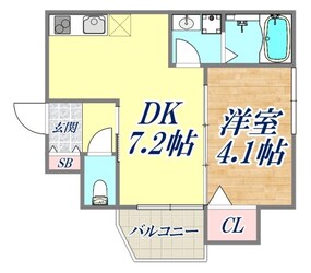 （仮称）大和田新築マンションの物件間取画像